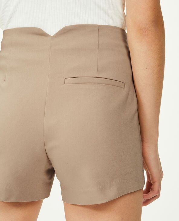 Short city taille haute blanc - Pimkie