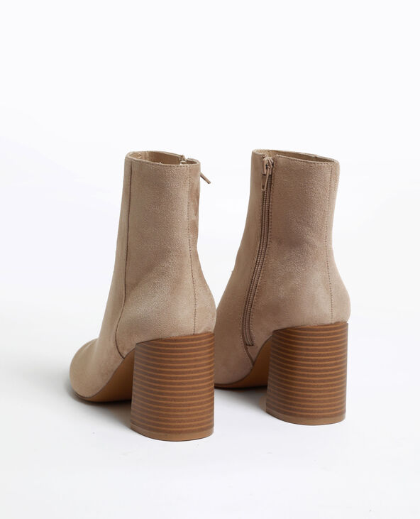 Bottines beige pimkie shop