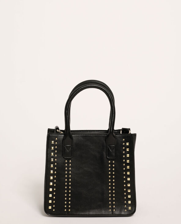 Sac à main clouté noir store