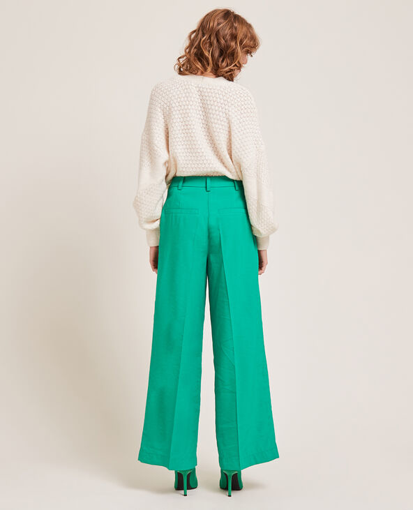 Pantalon à pinces vert olive - Pimkie