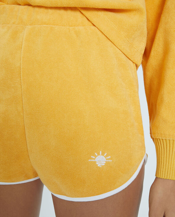 Short éponge orange - Pimkie