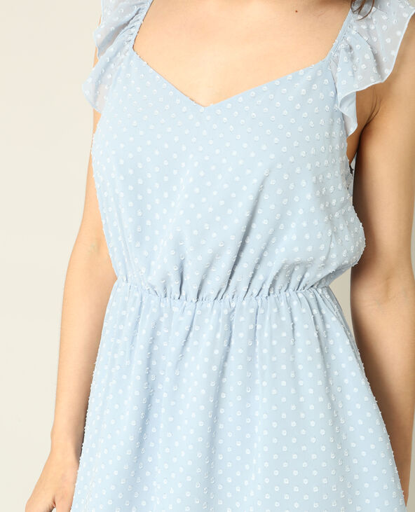 Robe en plumetis