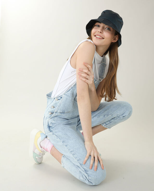 Salopette en jean bleu clair - Pimkie