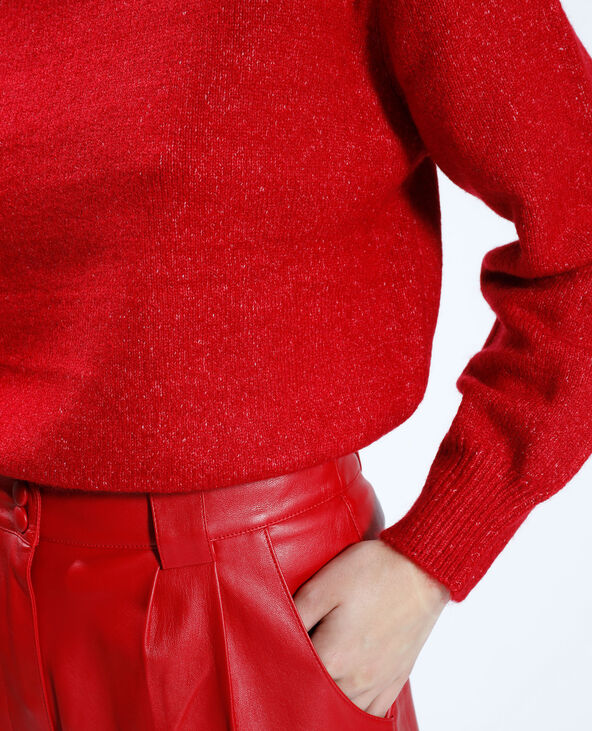 Pull basique rouge - Pimkie
