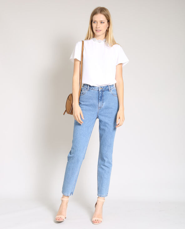 Blouse à manches courtes blanc - Pimkie