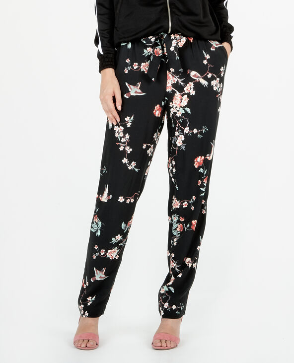 Pantalon fluide noir - Pimkie