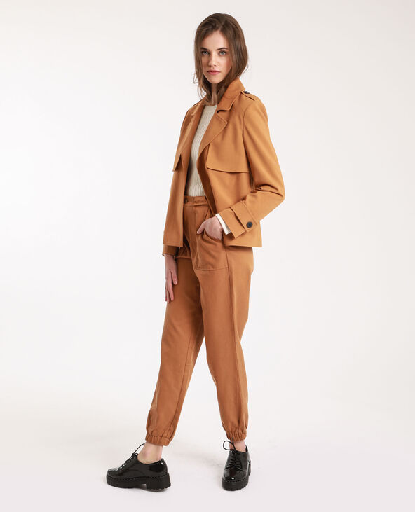 Pantalon cargo camel - Pimkie