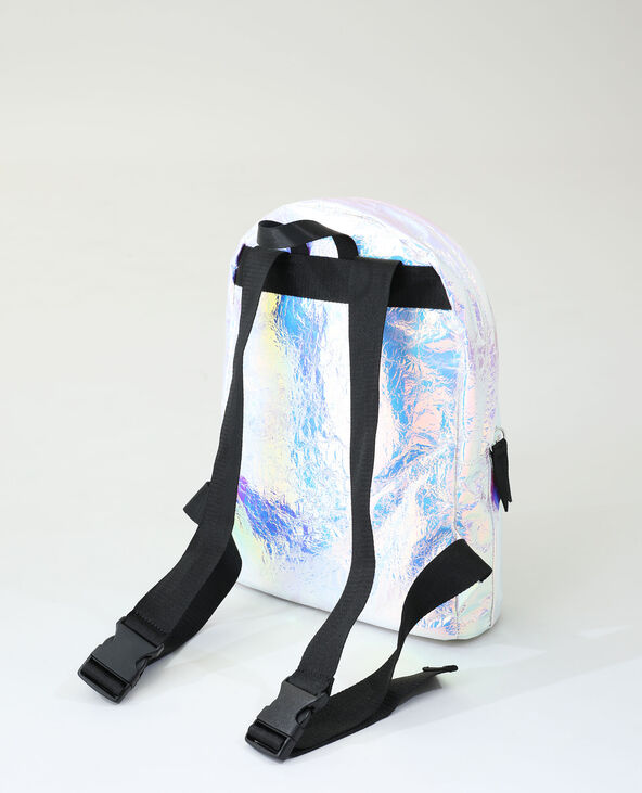 Sac à dos irisé argenté - Pimkie