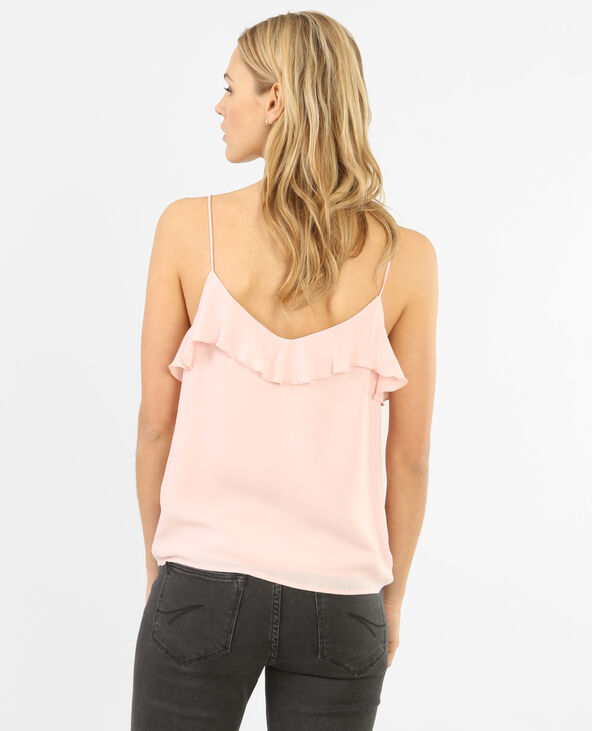 Top volanté rose clair - Pimkie