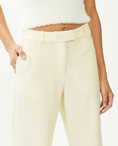 Pantalon de costume droit beige - Pimkie