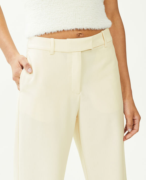 Pantalon de costume droit beige - Pimkie