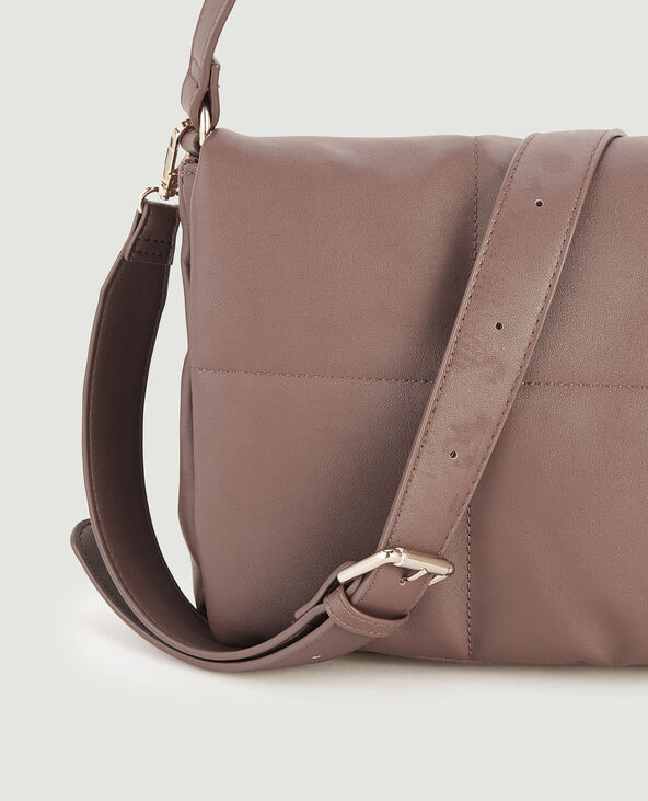 Sac simili matelassé vieux rose - Pimkie