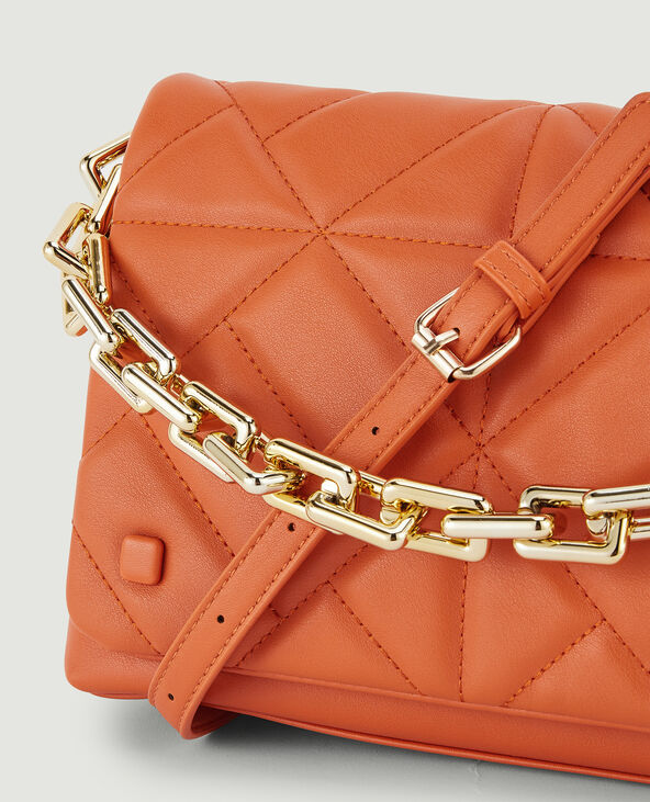 Sac matelassé orange - Pimkie