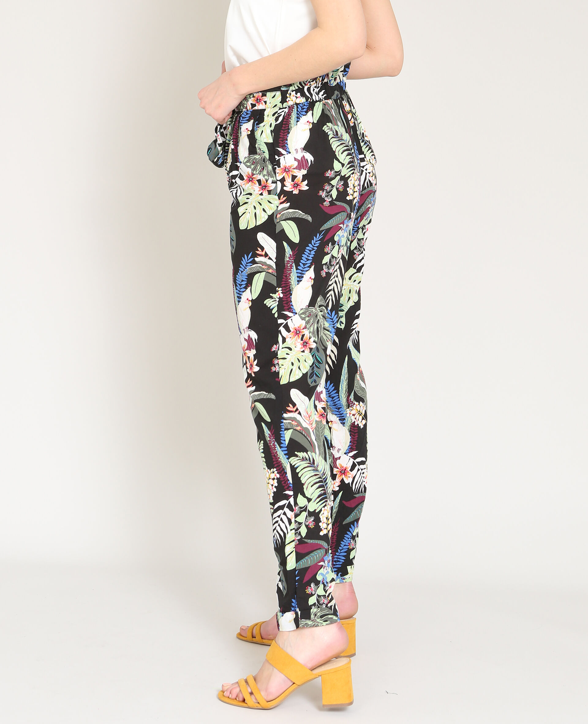 Pantalon fleuri fluide