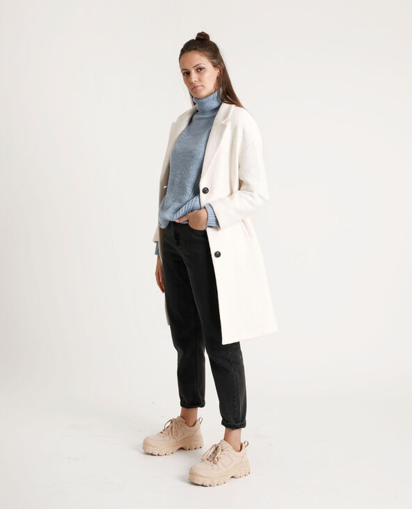 Pull à col roulé bleu - Pimkie
