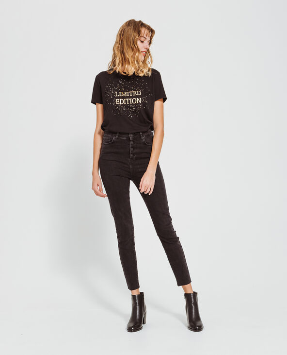 T-shirt Limited Edition noir - Pimkie
