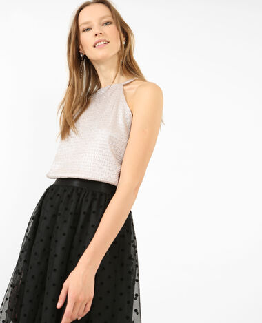 Top au dos ouvert doré - Pimkie