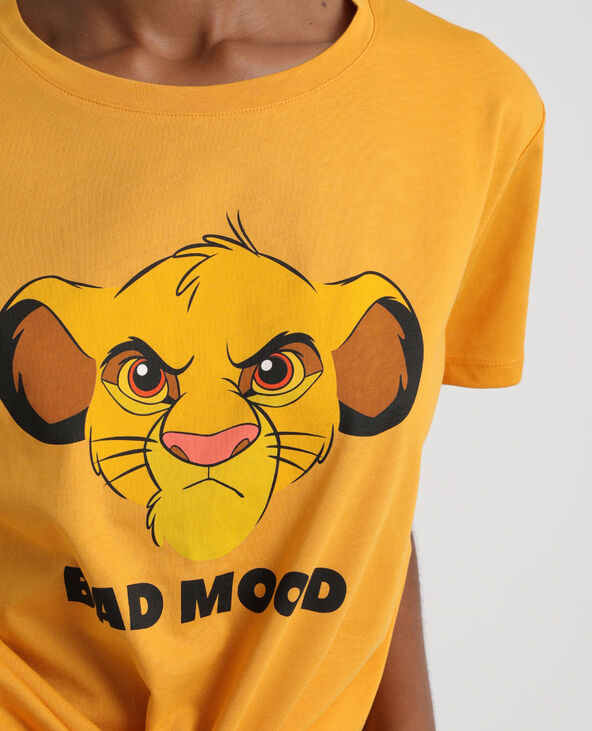T-shirt Le Roi Lion jaune ocre - Pimkie