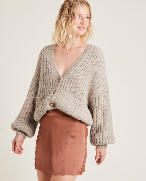Gilet grosse maille