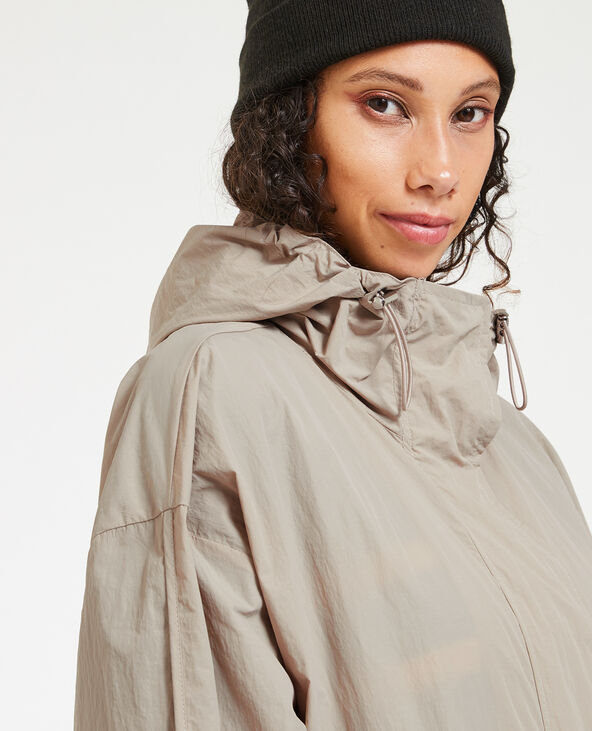 Parka anti pluie avec capuche