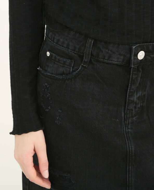 Jupe denim destroy Pimkie