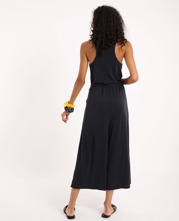 Combi-pantalon fluide noir - Pimkie