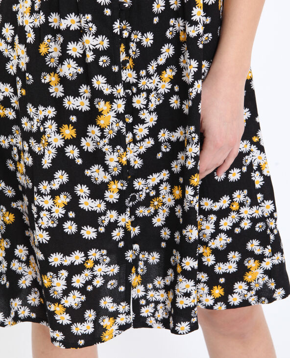 Robe fleurie noir - Pimkie