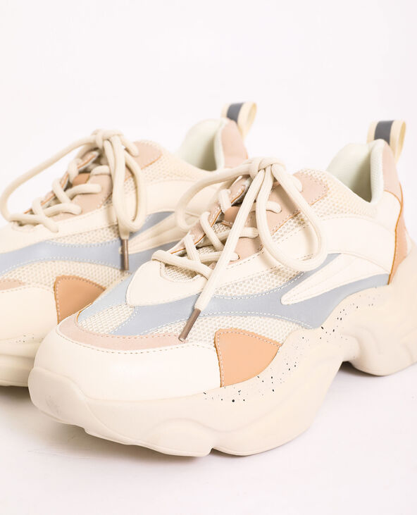Baskets colorées blanc - Pimkie