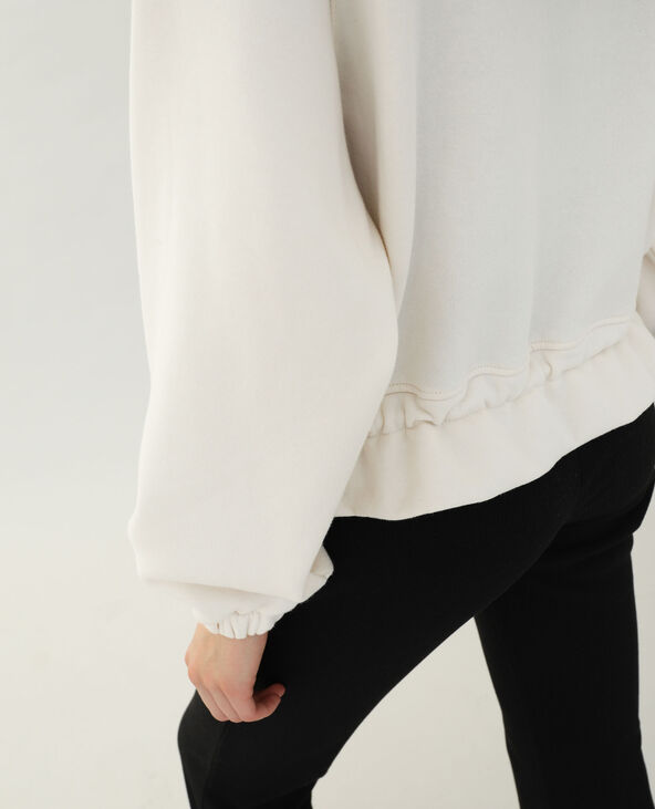 Veste à capuche écru - Pimkie
