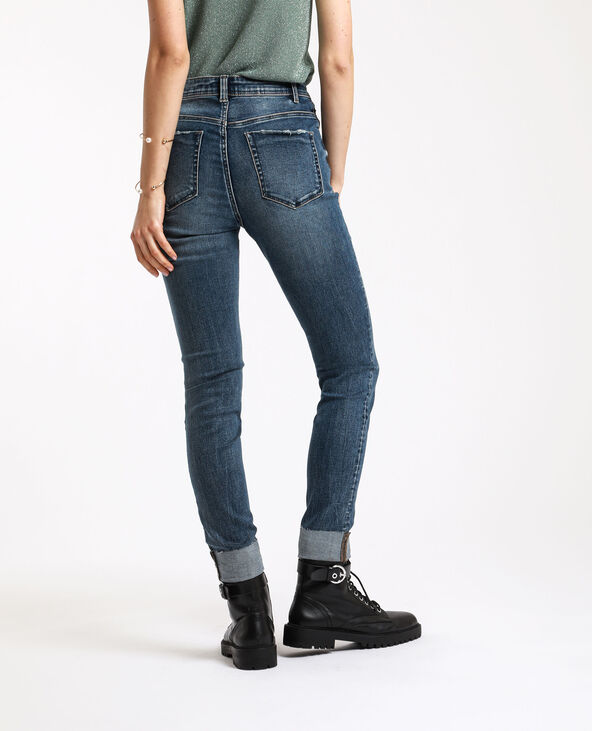 Jean skinny high waist bleu marine - Pimkie