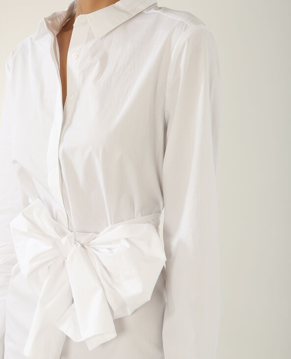 Robe chemise blanc - Pimkie