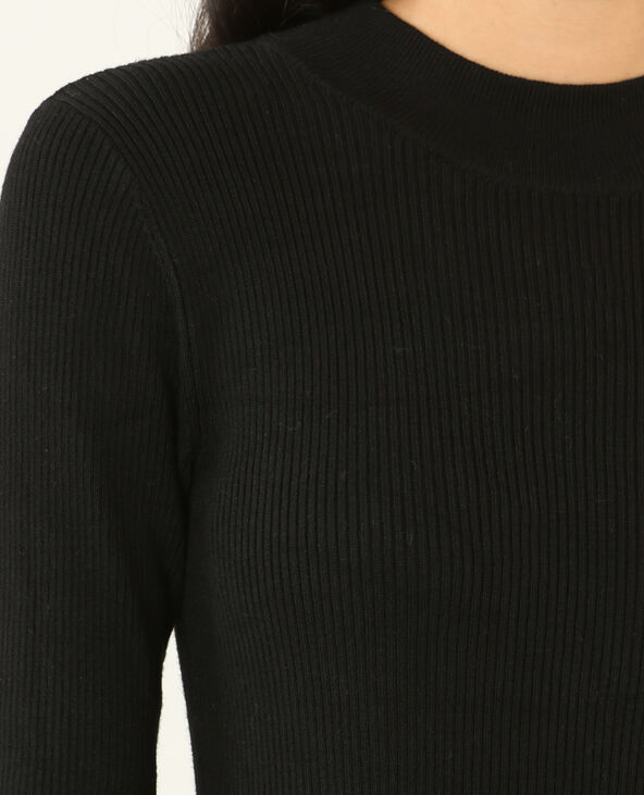 Robe pull moulante noir - Pimkie