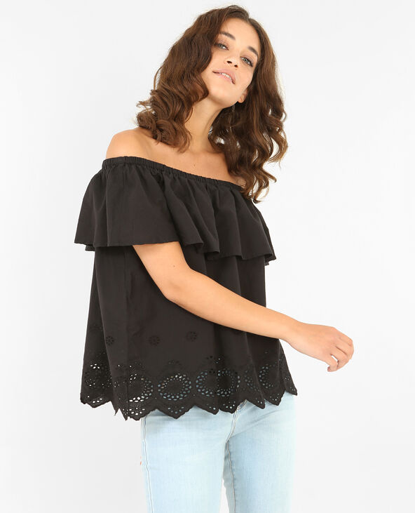 Blouse col bardot 2025