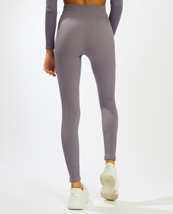 Legging côtelé lilas - Pimkie