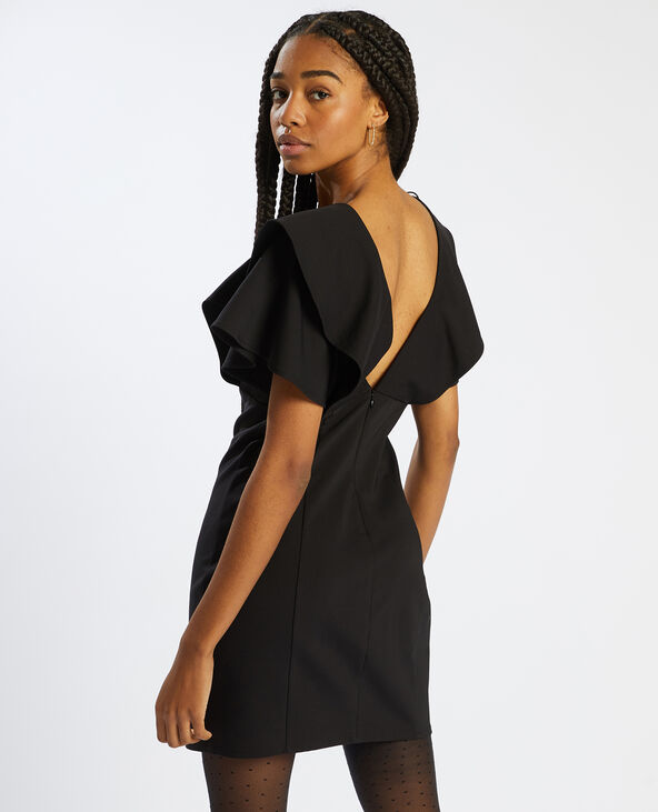 Robe à manches courtes noir - Pimkie