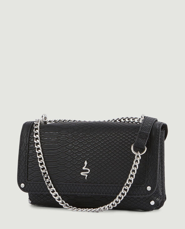Sac effet serpent noir - Pimkie