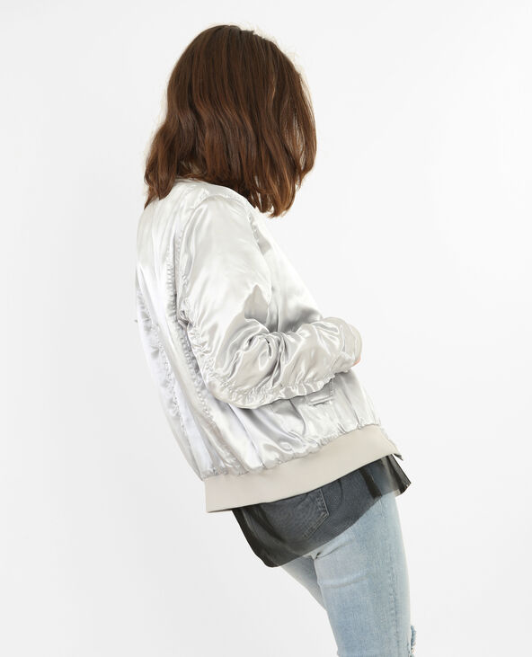 Bomber argenté deals
