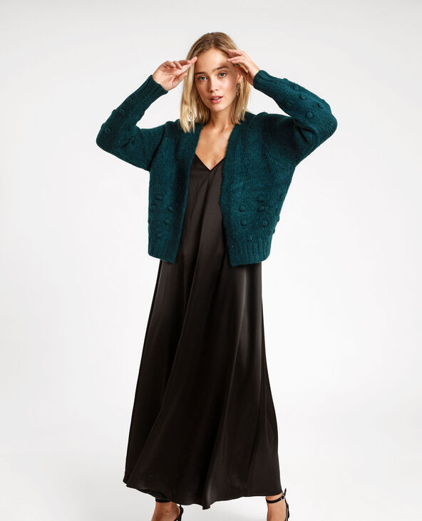 Gilet court épais bleu - Pimkie