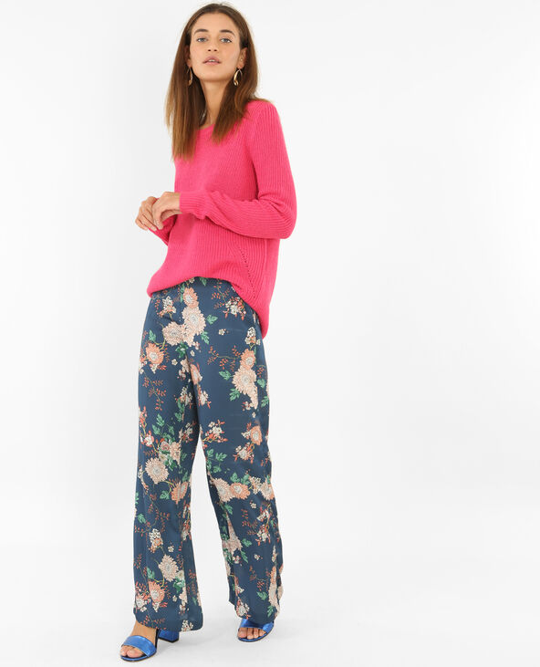 Pull basique rose fuchsia - Pimkie