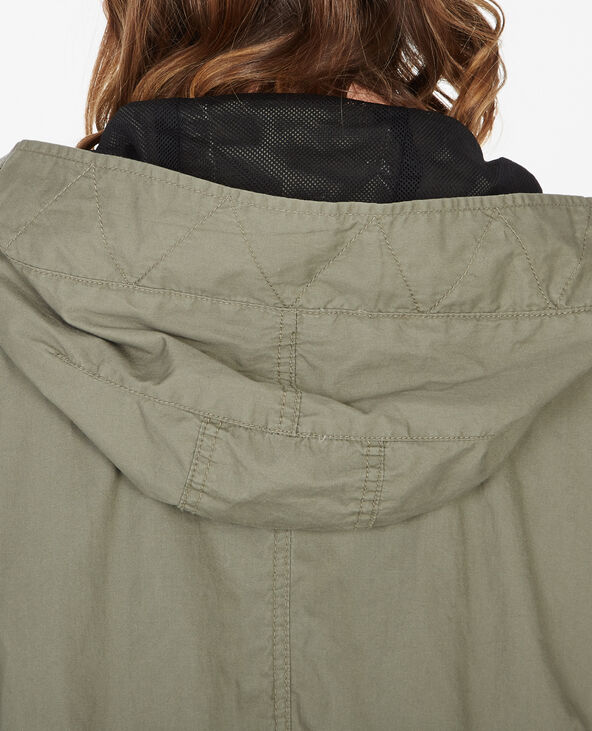 Parka légère à capuche vert kaki - Pimkie