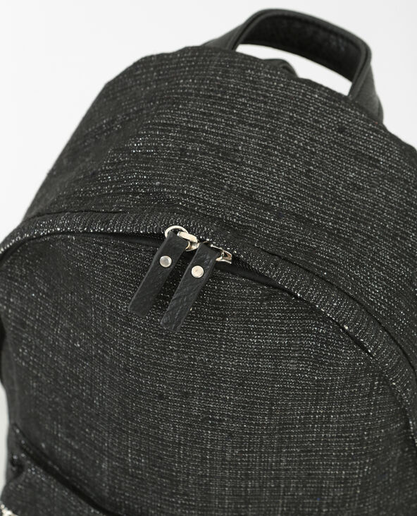 Sac à dos lurex noir - Pimkie