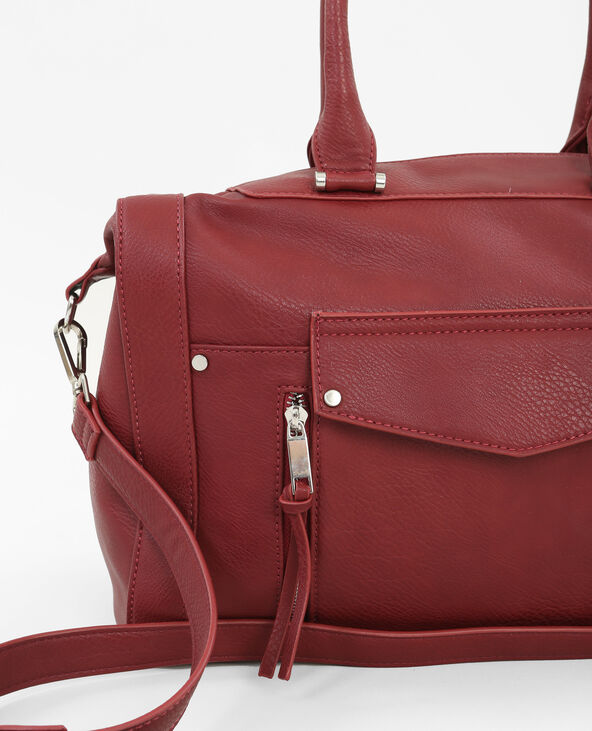 Sac cabas souple bordeaux - Pimkie