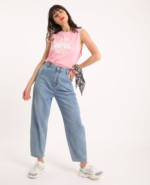 T-shirt AC/DC rose - Pimkie