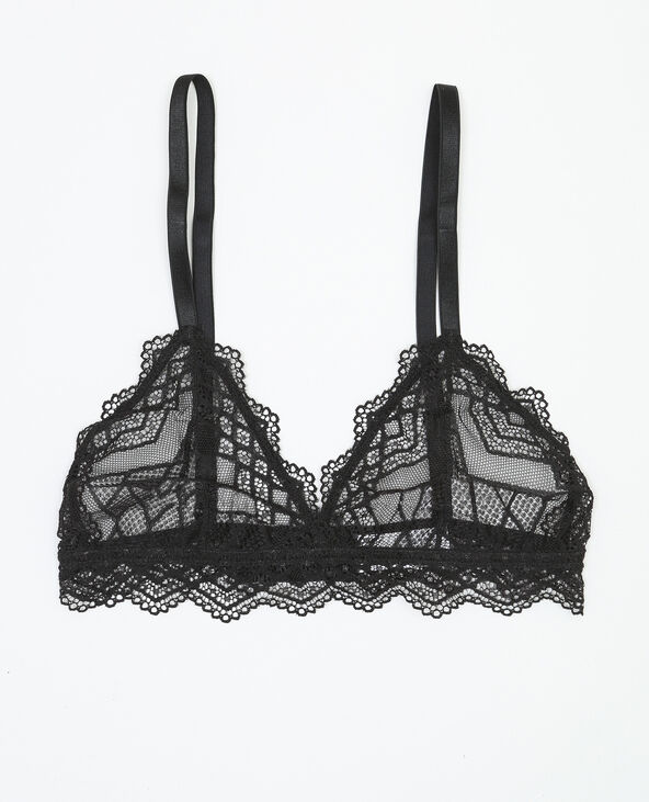 Triangle dentelle noir - Pimkie