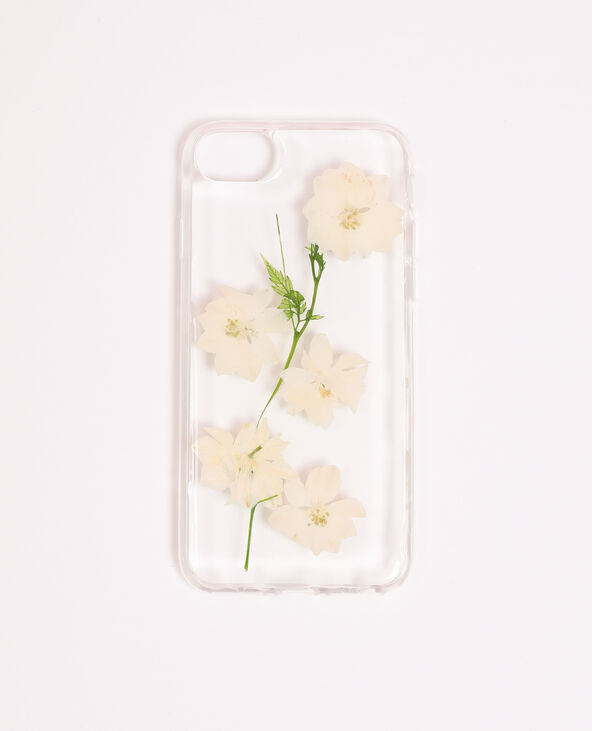 Coque compatible iPhone blanc - Pimkie