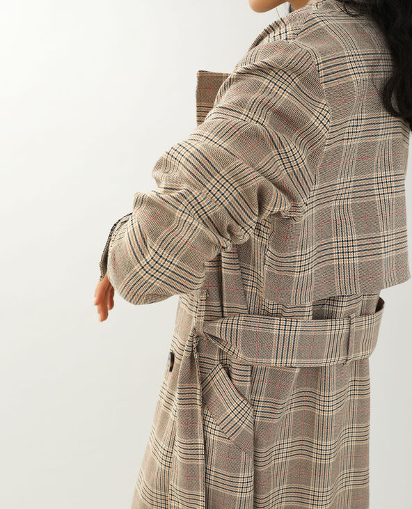 Trench long marron - Pimkie