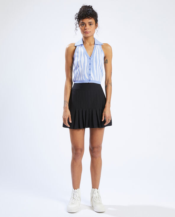Gilet sans manche bleu - Pimkie