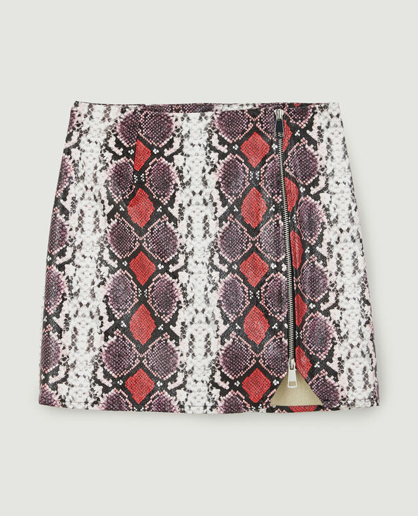 Jupe python rouge online