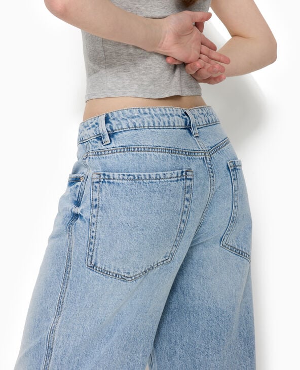 Jean baggy taille basse bleu - Pimkie