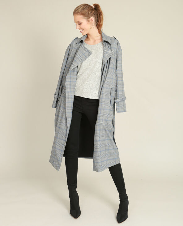 Pull perlé gris chiné - Pimkie